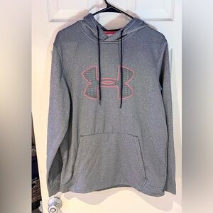 LG Gray and Red Fleece Jacket